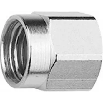 TELEGÄRTNER tampa de proteção SMA, dourada, roscada, latão, para ficha SMA H00040A0001