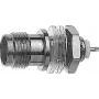 Telegärtner conector fêmea TNC de montagem embutida, isolado, 50 Ohm, ligação por soldadura, níquel/ouro (J01011A0013)