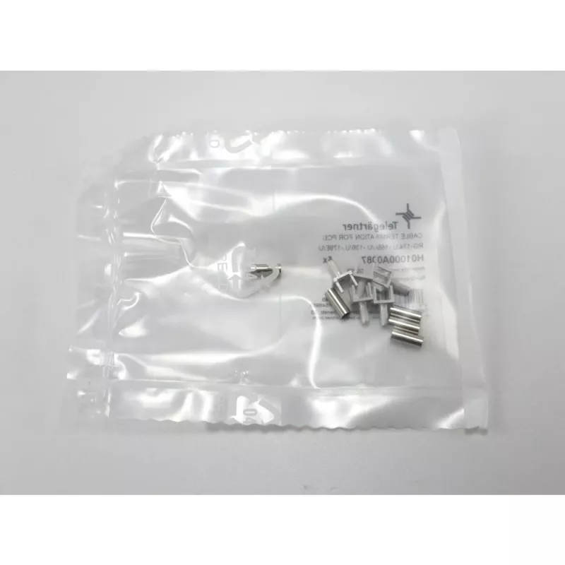 Telegärtner G07 Conector coaxial macho para PCB, ligação por soldadura/crimpagem, 50 Ohm, dourado, para RG-316/U, pack de 5 H01000A0087