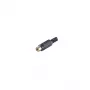 S CONN maximum connectivity Tomada RCA fêmea para fêmea, preto 51500-S