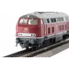 PIKO 22062 H0 Locomotiva diesel com som BR 215 DB Época IV com descodificador de som PIKO integrado