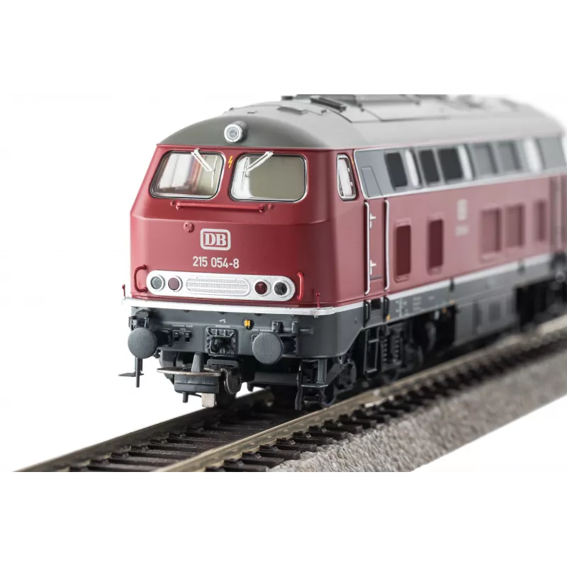 PIKO 22062 H0 Locomotiva diesel com som BR 215 DB Época IV com descodificador de som PIKO integrado