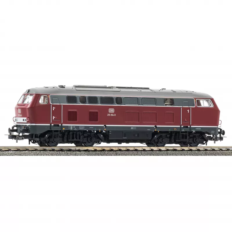 PIKO 22062 H0 Locomotiva diesel com som BR 215 DB Época IV com descodificador de som PIKO integrado