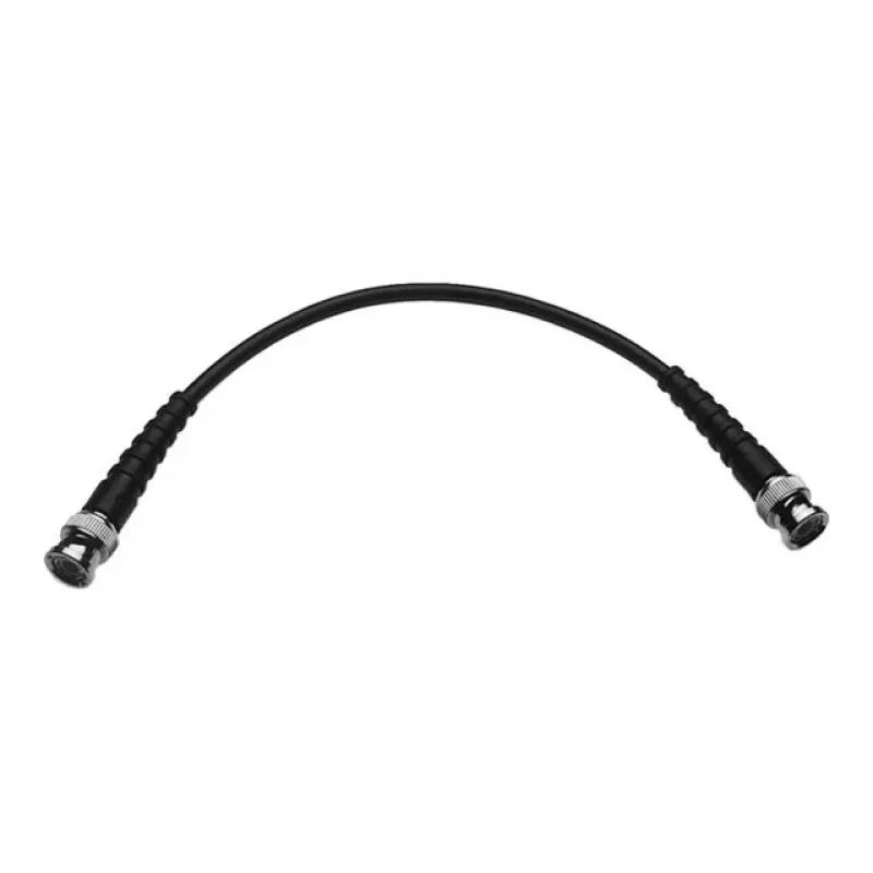 Telegärtner L00010A1805 cabo coaxial BNC–BNC, 0,5 m, preto