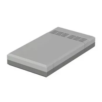 BOPLA EG 2030 L caixa de mesa 200 x 112 x 30 mm poliestireno cinzento-claro RAL 7035 32203012