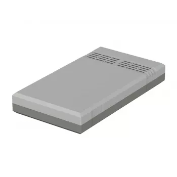 BOPLA EG 2030 L caixa de mesa 200 x 112 x 30 mm poliestireno cinzento-claro RAL 7035 32203012