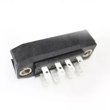Telegärtner DIN 41622 Tipo B 8 conector fêmea PCB assimétrico de 8 polos, ligação por soldadura J00040A0911