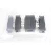 Telegärtner DIN 41622 Tipo B 8 conector fêmea PCB assimétrico de 8 polos, ligação por soldadura J00040A0911
