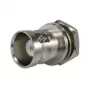 Telegärtner BNC conector fêmea de encastrar 50 Ohm, condutor interior prateado, UG-1094/U (J01001B0615Z)