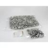 Telegärtner BNC conector macho crimp 50 Ohm para RG-58 C/U, G01 Professional, níquel/ouro, pack de 250 J01000A1255S