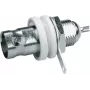 Telegärtner BNC conector fêmea de encastrar, isolado 75 Ohm, anilhas isolantes brancas, 1 unid. (J01003B1286)