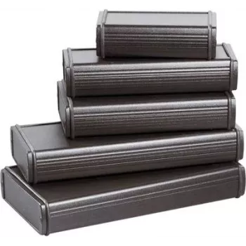 Bopla caixa universal 150 x 138 x 34 mm alumínio preto ABPH 1300-150 84136150.H