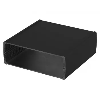 Bopla caixa universal 200 x 210 x 74 mm alumínio preto ABP 2070-200 84207200.MT1
