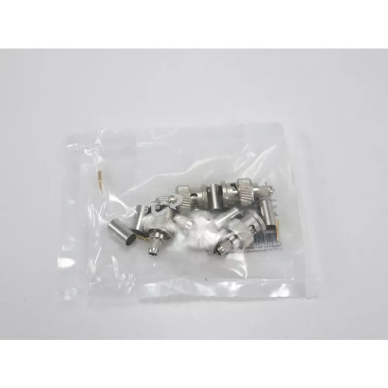 Telegärtner BNC conector macho crimp G02 75 Ohm para RG-59B/U, UG-1789/U, macho, pack de 5 J01002A1288Y