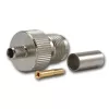TELEGÄRTNER TNC conector fêmea para RG-58, 50 Ohm, crimp/solda, DC-11 GHz