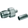 Telegärtner ficha fêmea TNC de crimpagem para cabo G05, 50 Ohm, RG-223/U, 5 peças (J01011A2287)
