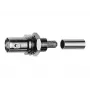 Telegärtner J01001A0083 ficha fêmea BNC de painel para cabo, de crimpagem, G05, 50 ohms, para RG-223/U