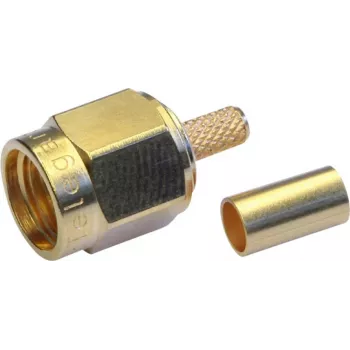 TELEGÄRTNER SMA conector macho conector crimp/solda para G08 (RD-316) dourado J01150A0021