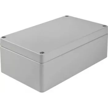 Bopla caixa universal 280 x 180 x 101 alumínio cinzento prateado (RAL 7001) A 131 01131000.H