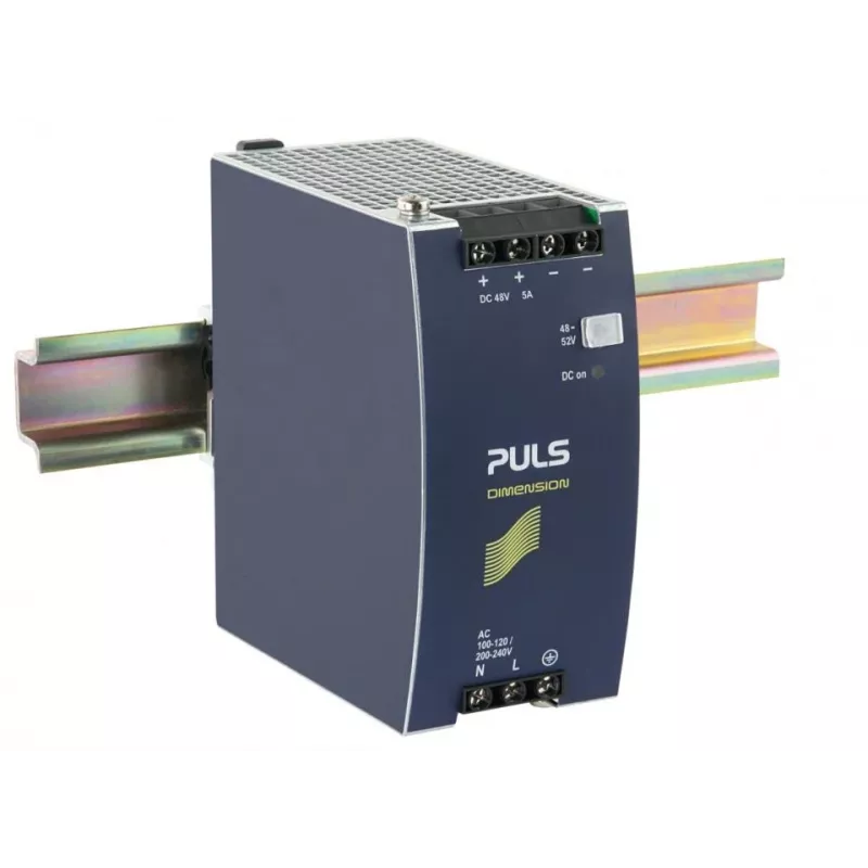 PULS CS10.481 fonte de alimentação para calha DIN 48V 5A 240W entrada monofásica