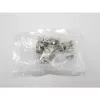 Adaptador coaxial Telegärtner BNC macho para SMA macho, 50 Ohm, DC-4 GHz, latão niquelado J01008A0018