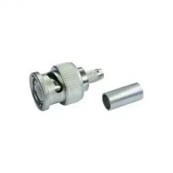 Ficha BNC Telegärtner crimp Professional, 50 Ohm, para LMR-240, pack de 5