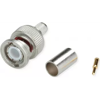 Ficha BNC Telegärtner crimp Professional, 50 Ohm, para LMR-240, pack de 5