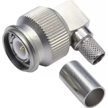 Ficha TNC Telegärtner angular crimp, 50 Ohm, para cabo G30, pack de 5 J01010A0037