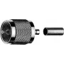 Ficha UHF TELEGÄRTNER crimp para RG 214/U, pack de 5 (J01040A0010)