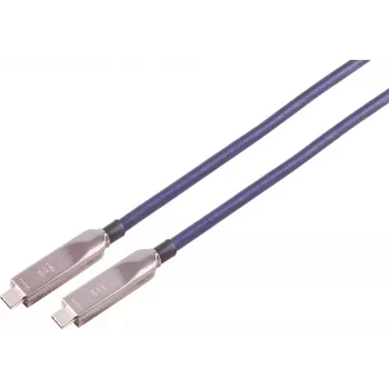 Cabo híbrido S CONN MAXIMUM CONNECTIVITY USB-C 3.2 Gen 2 8K 10G 60W TPU 12,5 m preto 30-44211