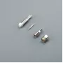 Telegärtner Conector fêmea FME de crimpar para RG-316/U, 50 Ohm, níquel/ouro, 1 unid. J01701A0008Z