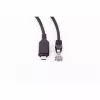 SHIVERPEAKS Cabo adaptador USB-C para RJ45 Gigabit Ethernet, alumínio, preto, 1m (BS14-51025)