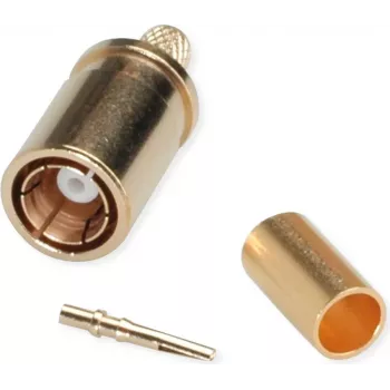 Telegärtner Conector SMB fêmea reto para montagem em PCB painel 50 Ohm J01161A0691
