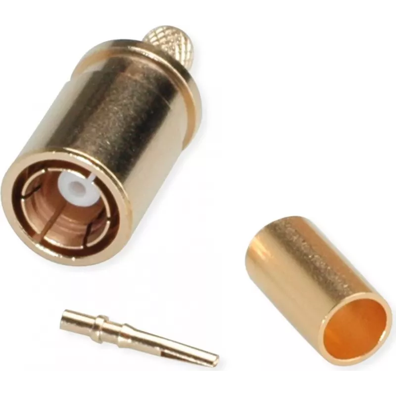 Telegärtner Conector SMB fêmea reto para montagem em PCB painel 50 Ohm J01161A0691