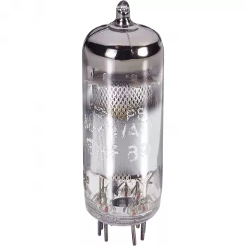 SIEMENS EBF 89 = 6 DC 8 Válvula de vácuo duodíodo pentodo de mu variável, base Noval, 9 pinos