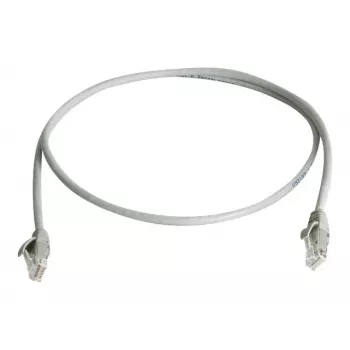 Cabo de patch Telegärtner L00003A0204 Cat6 U/UTP RJ45, 2 m, cinzento