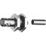 Conector fêmea de montagem BNC TELEGÄRTNER, crimp, 75 Ohm, RG-62 A/U, pack de 5 (J01003A1260)