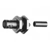 Conector fêmea de montagem BNC TELEGÄRTNER, crimp, 75 Ohm, RG-62 A/U, pack de 5 (J01003A1260)