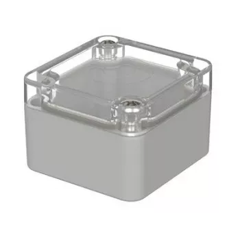 Caixa universal Bopla EUROMAS M 205 G, 52 x 50 x 35 mm, policarbonato, cinzento-claro 02205400