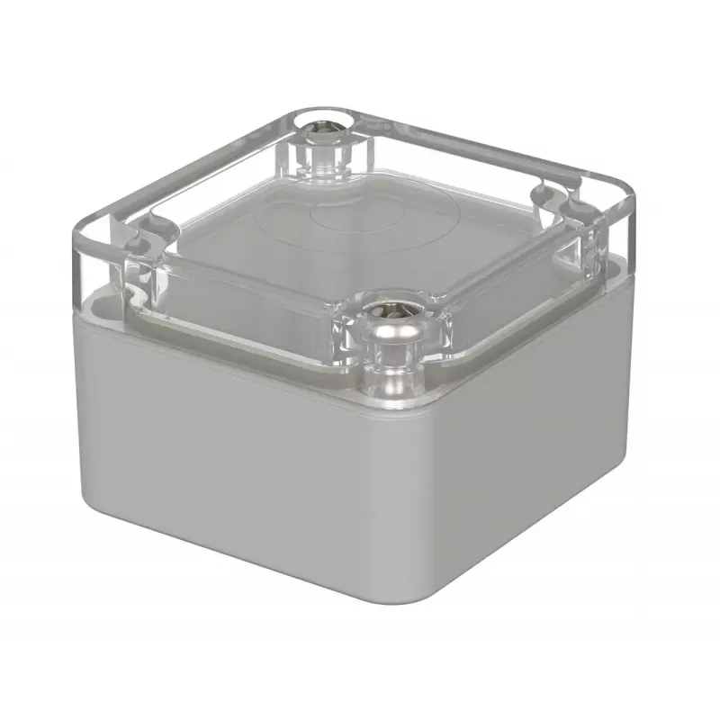Caixa universal Bopla EUROMAS M 205 G, 52 x 50 x 35 mm, policarbonato, cinzento-claro 02205400