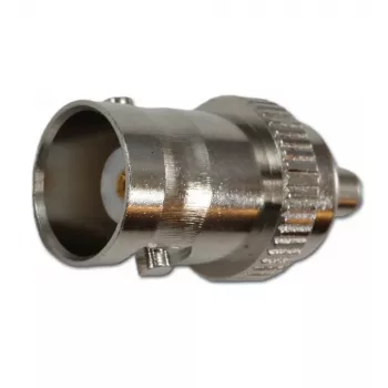 Adaptador coaxial Telegärtner conector fêmea BNC para ficha SMB, 50 Ohm, reto J01008F0033