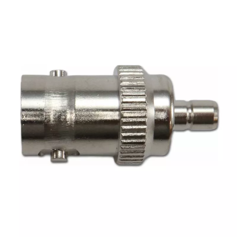 Adaptador coaxial Telegärtner conector fêmea BNC para ficha SMB, 50 Ohm, reto J01008F0033