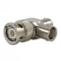 Telegärtner J01004A0616 adaptador BNC, BNC macho para 2x BNC fêmea