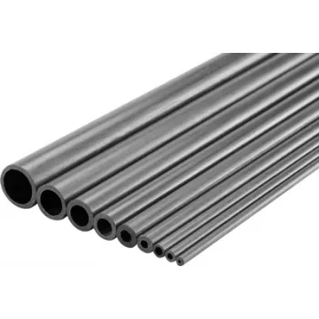 Tubo de fibra de carbono Reely 8 mm x 1000 mm (diâmetro interior 6 mm)