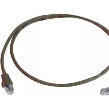 Cabo de rede CAT 6a S/FTP Telegärtner 100008016, RJ45, 0,5 m, azul, LSZH, 10 Gbps