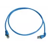 Cabo de rede CAT 6a S/FTP Telegärtner 100008016, RJ45, 0,5 m, azul, LSZH, 10 Gbps