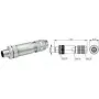 Conector de campo M12 D-codificado Cat.5 TELEGÄRTNER, 4 polos, blindado, reto J80026A0200