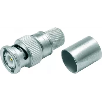 Ficha de cabo BNC Telegärtner Crimp G37 50 Ohm, crimp/crimp, Professional, A3326, G37 (2,7/7,25) - 5 unid. (J01000A0061)