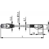 Cabo de rede Cat.6A S/FTP TELEGÄRTNER, 1,5 m, azul, LSZH, RJ45, 500 MHz L00001A0288