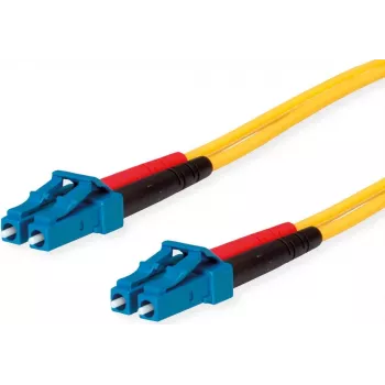 Cabo de rede LC para LC Single-Mode OS2 duplex Telegärtner, 3 m, amarelo L00872A0002